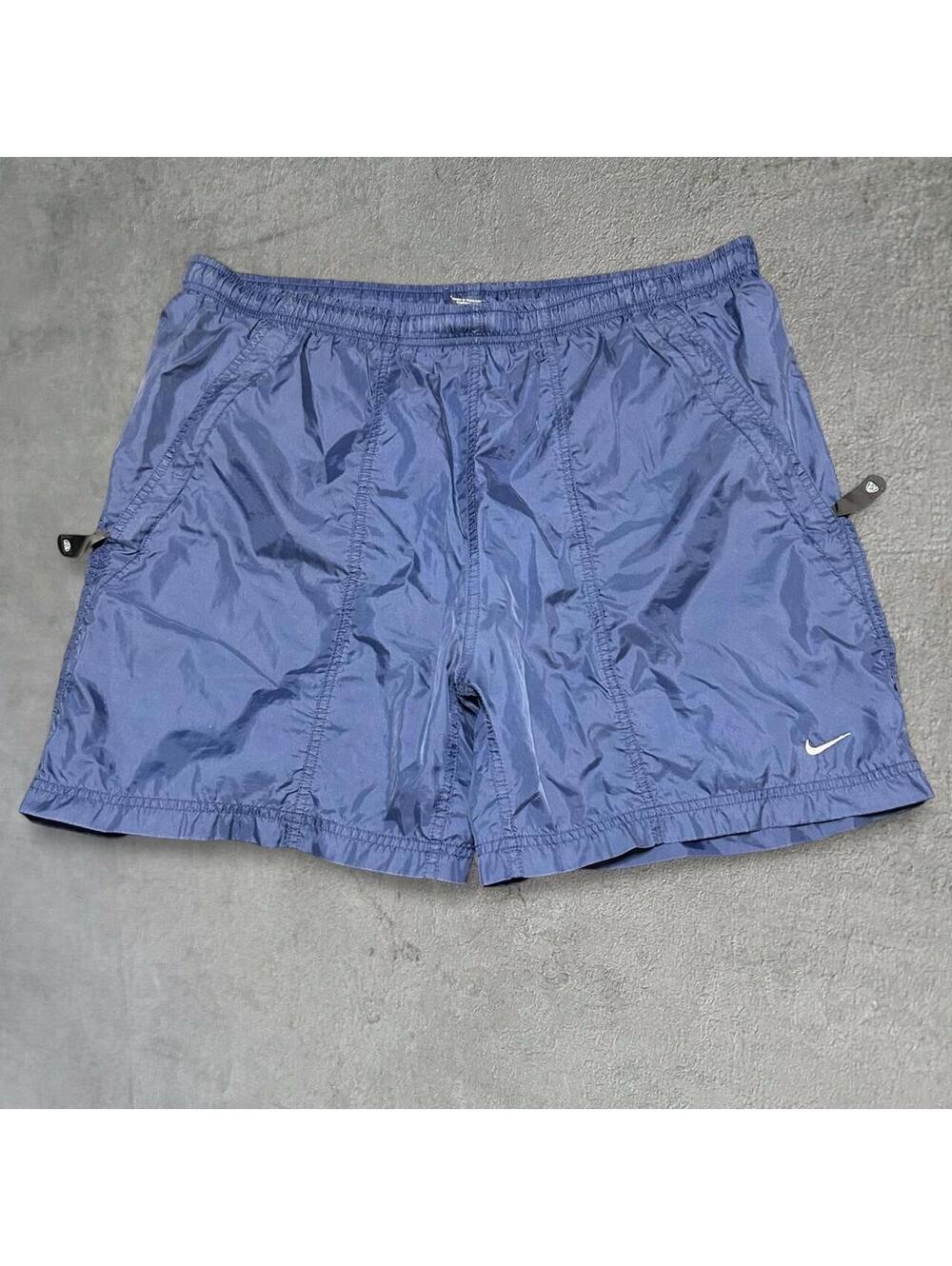 navy 2000s nike acg sportswear shorts